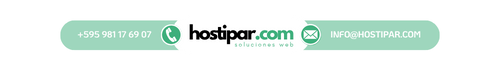 Hosting y Diseño por Hostipar